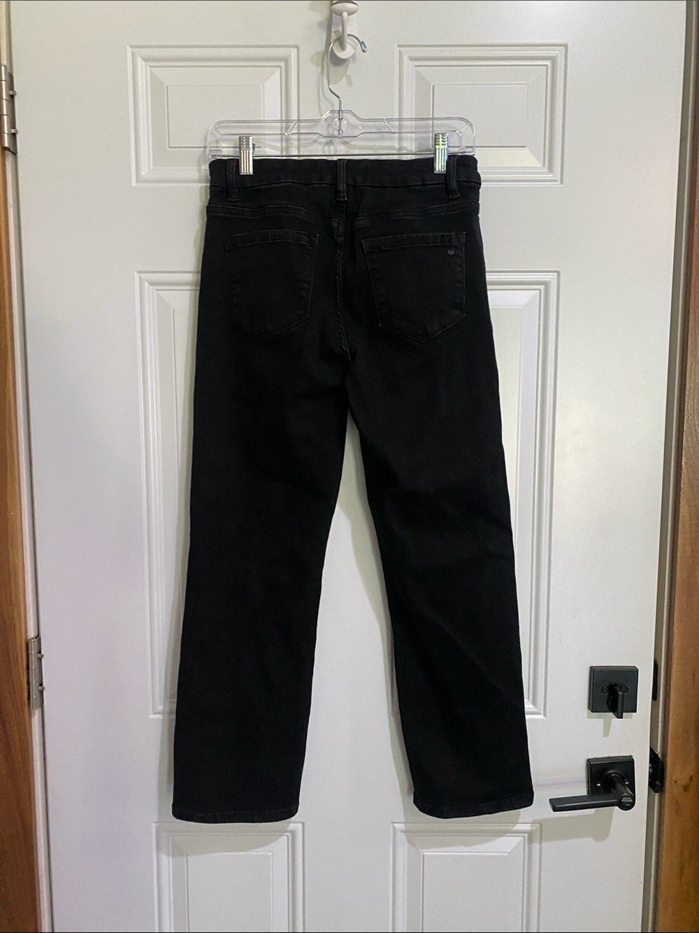 Mica Black Straight-Leg Jeans - Classic Everyday Style - Picture 6 of 8